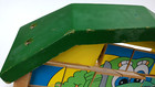 Vtg Ertl John Deere Wooden Alphabet    Pictures   Words   Learning Childs Puzzle