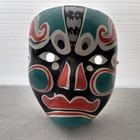 Vintage Chinese Style Opera Mask Paper Mache Hand Painted