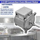 1194780 Convection Oven Motor 1194780 Fit For Southbend 300 400 Slg Gb Gs