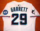 Miami Marlins Braxton Garrett 2025 Game Issued Un Worn Used Jersey With Mlb Holo