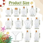 Jellyarch 114pc Sand Art Bottle Kit Colored Sand Funnels Craft Party
