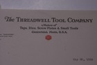 1930 Lamson Goodnow Threadwell Tool Co Greenfield Ma  Ephemera L399l