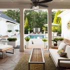 Hampton Bay Stoneridge 52 In  Led Indoor outdoor Bronze Hugger Ceiling Fan