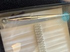 Victoria Lynn Bride Wedding Guest Book Crystals Pen White 16 Signature Pages Nib