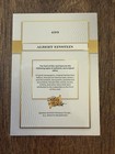 2026 Albert Einstein Jumbo Handwritten Relic  Pieces Of The Past Rare  Refractor