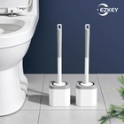 Toilet Brush  2 Pack Compact Toilet Bowl Brush And Holder Set With Nylon Bristle