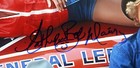Catherine Bach John Schneider Tom Wopat Auto 14x11 Dukes Of Hazzard Framed Jsa