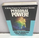 New Sealed Anthony Robbins Personal Power Audio Cassette 1989 Success Energy Vtg