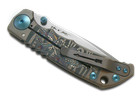 Spartan Blades Harsey Folder Sf5 Bronze Dragon Art Titanium Magnacut Knife