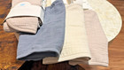 New Cloud Island Muslin Baby Burp Cloths 2 X 3-packs  6 Total  100  Organic