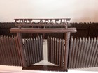 Marx Fort Apache 1960   s Complete Stockade - Dark Brown Hp -very Good - Must See 