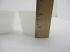 Lot Of 4 Glasbake Custard Cups Flan Bowls Ramekins Milk Glass