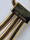 St John Gold Tone Multi-strand Belt Spring Ring Clasp