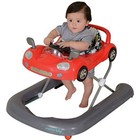 New Red Baby Car Walker Infant Seat Walking Aid Foldable Boy Kid Activity Toy