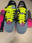Skechers Women s Uptown Go Walk Memory Foam Sneaker Navy Lime Med Width