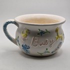 Vintage Napcoware Ceramic Baby Planter Shower Decoration Nursery Flower