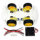 New 4wd Robot Smart Car Chassis Kits Car With Speed Encoder For Arduino