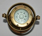 Antique Brass Nautical Gimbal Compass Vintage Ship s Binnacle Gimballed Compass