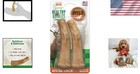 All-natural Venison Chew Bones For Large Dogs - Long Lasting Dog Treats  2 Count