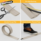 D-line 30ft Floor Cord Cover  Cable Protector  Extension 30 Feet  Beige