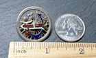 Vintage Silver Tone Touring Club De France Tcf Cycling Club Pin M345
