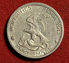 Prussia 2 Mark 1913 A Victory Over Napoleon Silver Coin Km 532 T11054