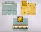 Bee-you-tiful  6 Tabbed  Memorydex rolodex Cards Double-sided Handmade