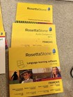 Rosetta Stone French Level 1-5 Set For Pc  Mac Francais 