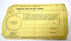 Lot Of 5 Vtg Fresno Ca Brotherhood Of Railroad Trainmen 1929 1930 Dues Receipts