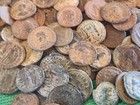 10 High Quality Uncleaned Ancient Roman Coins  Sesterti  Antoniniani  Large Lrbc