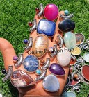 Alliuring Amethyst   Mix Gemstone 925 Sterling Silver Plated Antique Pendant Lot
