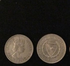 2 Cyprus 100 Mils  Ram   Anceint Ship