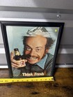 Vintage Rainier Beer    think Fresh    Framed Advertising Print Seattle Wa Brewery