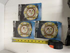 3 Vintage New Decorative Plate Hangers Wall Hanging Brass Wire Plate Holders