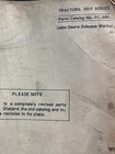 John Deere Tractors 2010 Series Parts Catalog Pc-689 Dubuque Works Manual