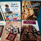 Mixed Lot Of Vintage Newer Quilt Making Pattern Design Books How To Craft