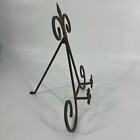 Wrought Iron Cookbook Stand Easel Burnished Gold Euc Swirl Design