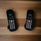 At t El1101-2 2 Cordless Handset Dect 6 0 Speakerphone With Caller Id