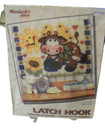 New Caron Latch Hook Kit Heavenly Creatures Cow Calf Baby s Nursery  4282 Sealed