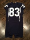 Game Worn Used Uconn Huskies Connecticut Football Jersey  83 Nike Size 40