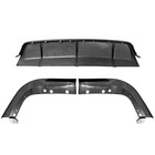 Rear Bumper Lower Diffuser Lip Corner Guards For Bmw G05 X5 2019-2025