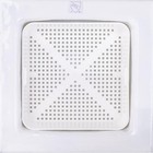 8 5-inch Floor Sink Drain Cover Alternative  Square Drain Basket For Restaurants