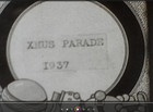 Rare Christmas Parade Iowa City Ia 1938 Vintage 8mm Home Movie Film Reel C817