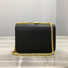 Tory Burch Eleanor Small Convertible Shoulder Bag Black Outlet New 19cmxl4cmx7cm