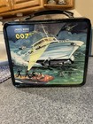 1966  james Bond 007  Metal Lunch Box W matching Thermos- Good