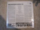 Louis Armstrong Greatest Hits Vinyl Lp Factory Sealed