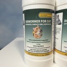 Dewormer For Cat 3 4 Oz Roundworms  Hookworms -  2 Pack  Sealed - Exp Oct 2028