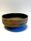 Antique Native American Indian Caddo Friendship Clay Pottery Bowl  Highly Etched