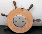 Vintagenautical French Wood Barometer Made In Western Germany Tested Read