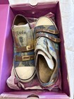 Woman   s Navy Blue Elvis Presley Shoes Size 6  Vintage With Box